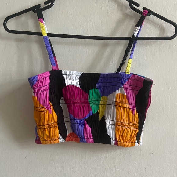 a new day Tops - Multicolored Cropped Top 💜